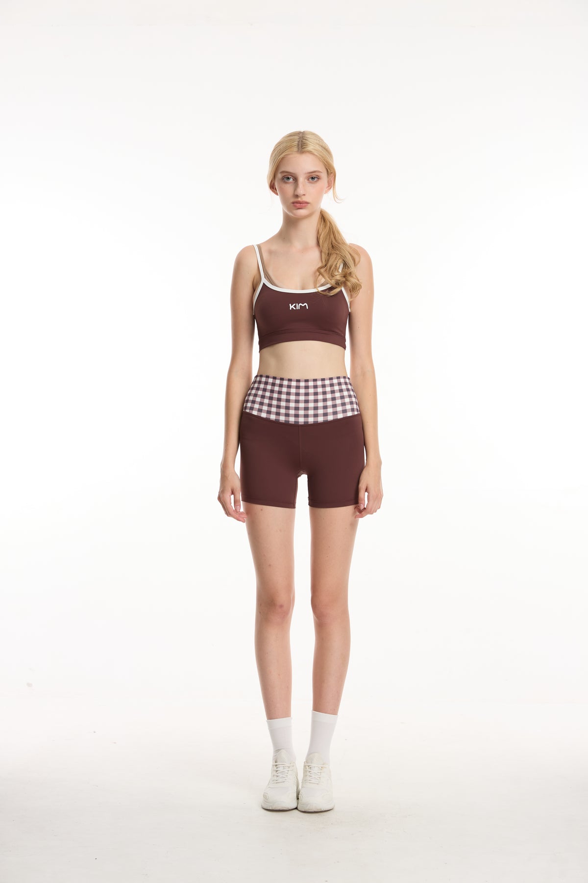 Set KIM Choco Check (Bra + Quần Short )