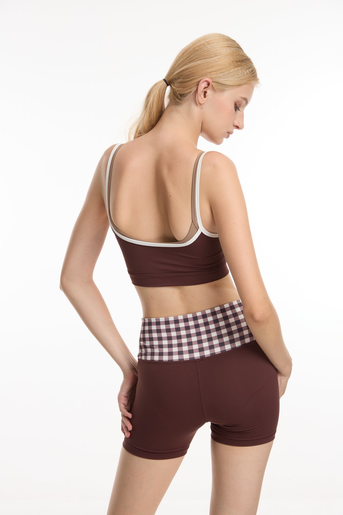 Set KIM Choco Check (Bra + Quần Short )