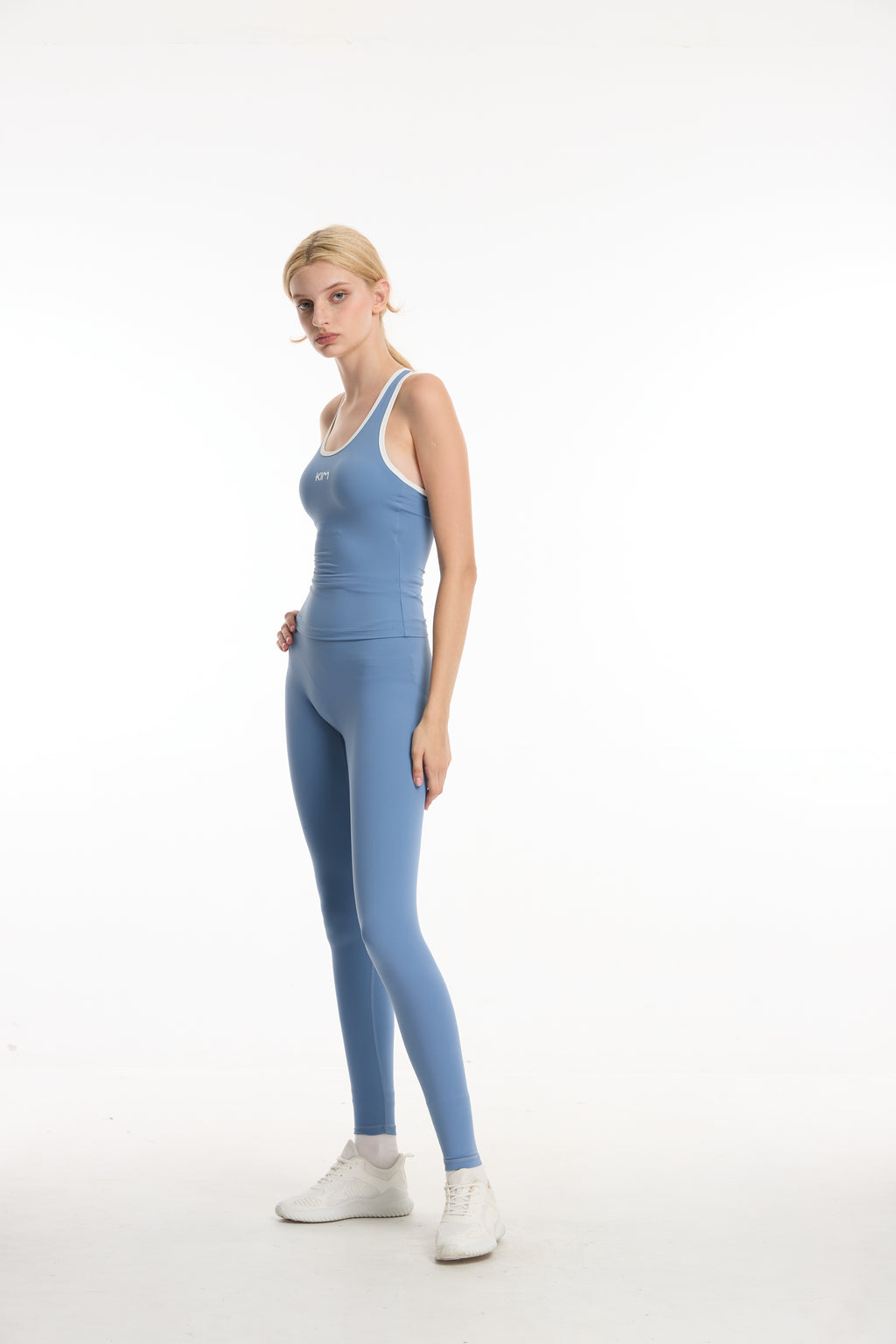 KIM Sky Blue Set ( Áo Tank, Quần Legging)