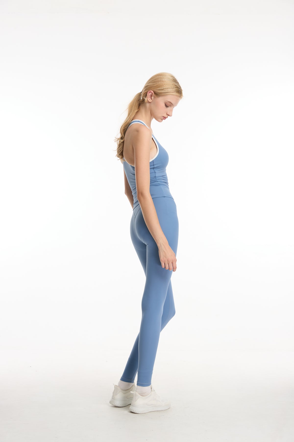 KIM Sky Blue Set ( Áo Tank, Quần Legging)