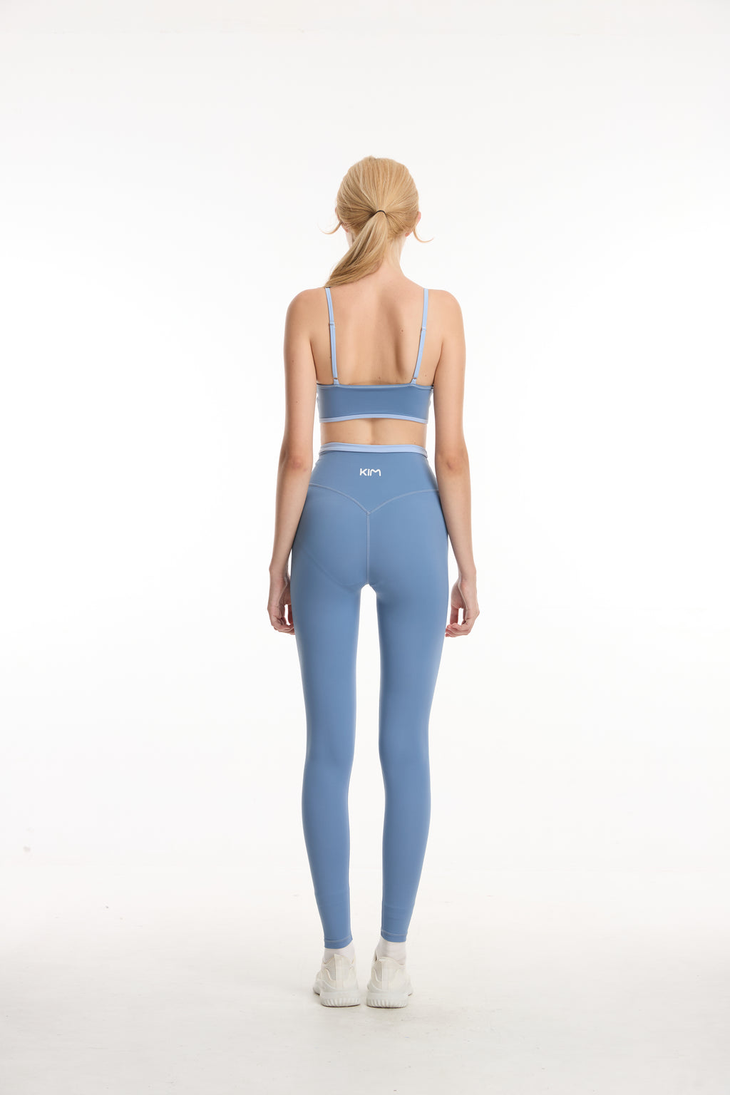 KIM Sky Blue Legging Set (Sport Bra, Quần Legging)
