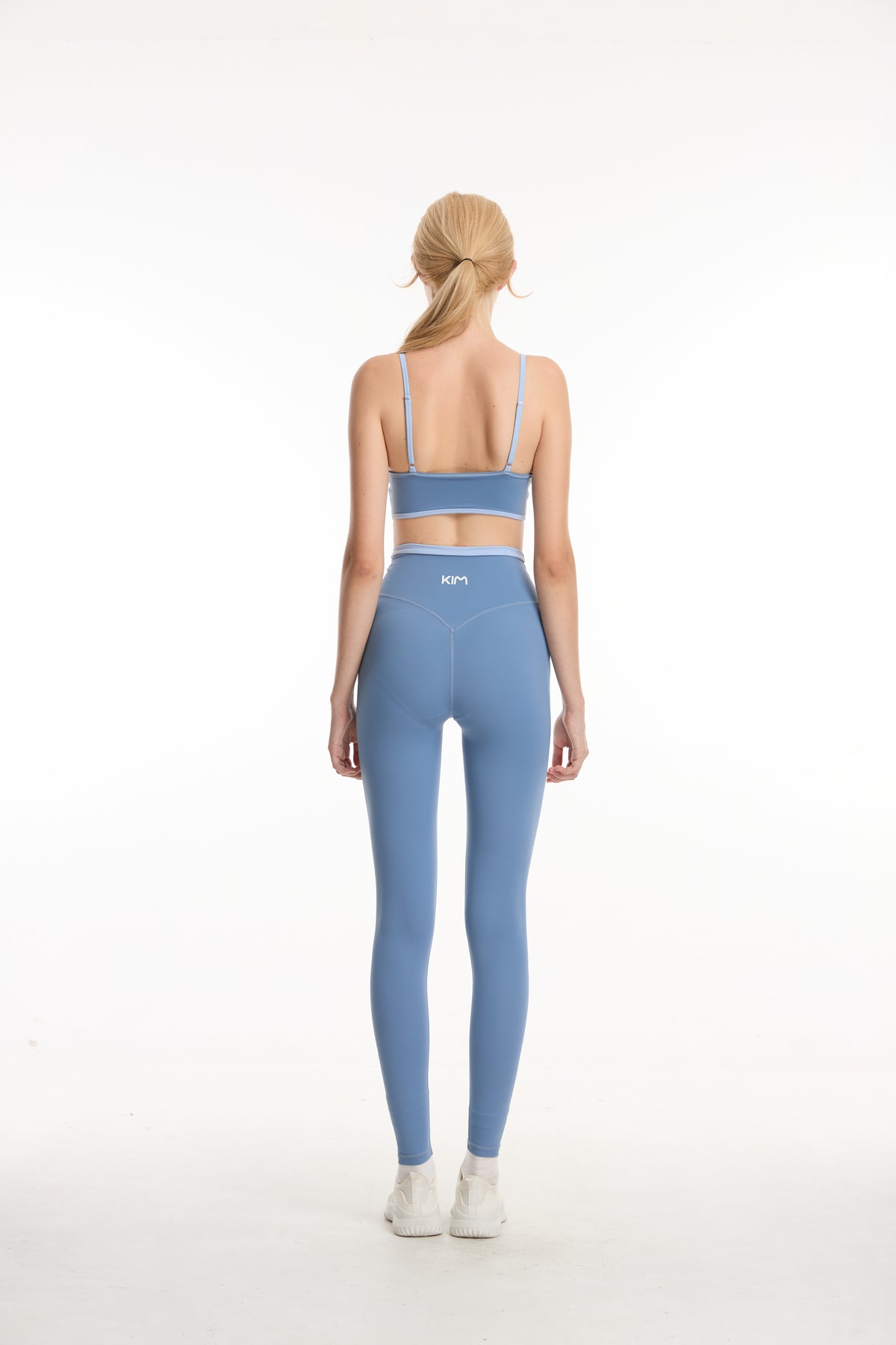 KIM Sky Blue Legging Set (Sport Bra, Quần Legging)